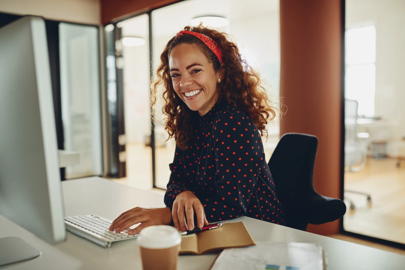 self-improvement-woman at work